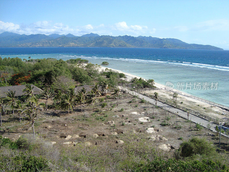 Gili Trawangan，长滩-印度尼西亚